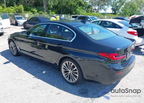 2021 BMW 540I из США, поврежденный, VIN WBA53BJ00MWX27839